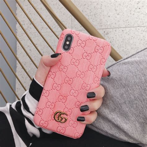 pink leather gucci phone case|(CFL) Authentic Gucci Pink Leather iPhone 7/8 Phone Case.